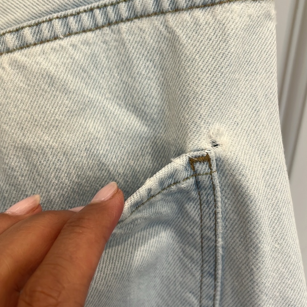 Agolde Astrid silce Skirt - Picture 9 of 9